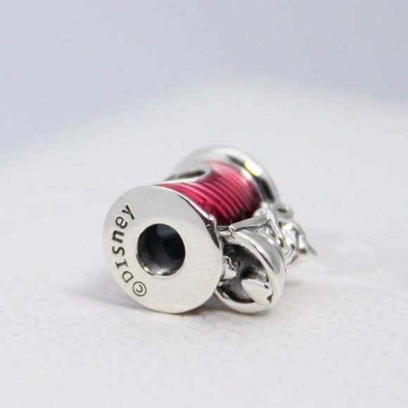 Pandora Disney Cinderella Suzy Mouse Needle & Thread Charm - Picture 4 of 8